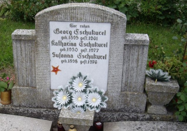 Tschukurel Georg 1895-1961 Stieger Susanna 1898-1976 Grabstein